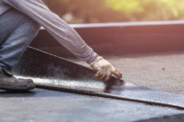 Professional Foundation Crack Repair technician working in Leicester, NY